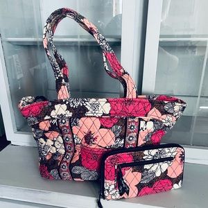 Vera Bradley Tote and Wallet